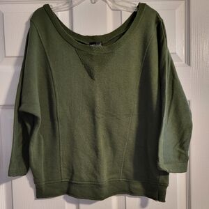 Wet Seal Shadow crew, olive